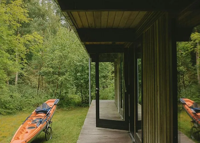 別荘 Oplev Naturen Taet Pa I Arkitekttegnet Højby